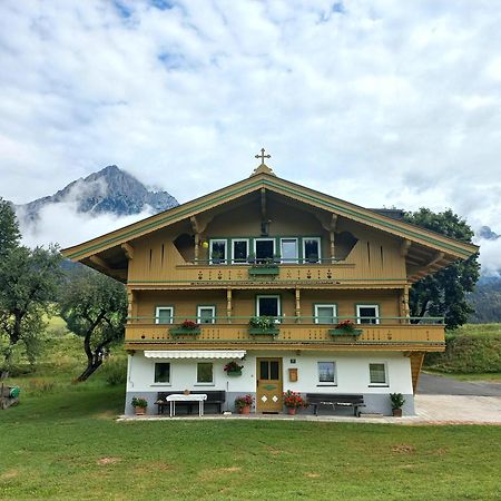 Апартаменты Haus Gaberhel Элльмау Экстерьер фото